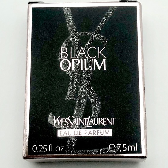 Yves Saint Laurent BLACK OPIUM Miniature Collectible Bottle NEW IN BOX - Picture 3 of 3